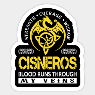 CISNEROS Sticker